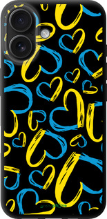 TPU чехол Сердца UA для Apple iPhone 16 - 5292b-3709 изображение 