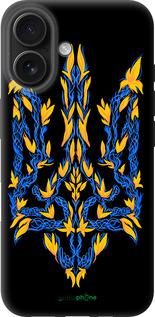 TPU чехол Герб України v3  для Apple iPhone 16 - 5313b-3709 изображение 