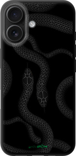 TPU чехол Змеи для Apple iPhone 16 - 5473b-3709 изображение 
