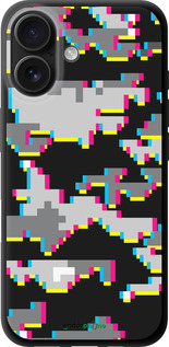 TPU чехол Пиксельный камуфляж для Apple iPhone 16 - 5481b-3709 изображение 