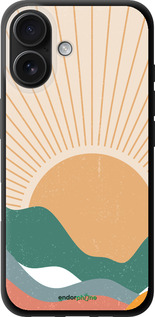 TPU чехол Горы и солнце v2 для Apple iPhone 16 - 5488b-3709 изображение 
