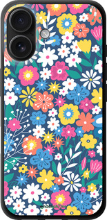 TPU чехол Квітковий фон v4 для Apple iPhone 16 - 5494b-3709 изображение 