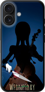 TPU чехол Wednesday для Apple iPhone 16 - 5515b-3709 изображение 