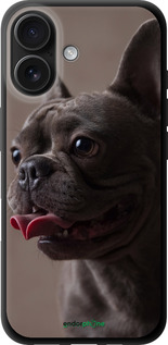 TPU чехол Милый бульдог для Apple iPhone 16 - 5546b-3709 изображение 
