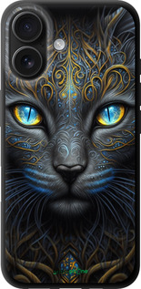 TPU чехол Кошка для Apple iPhone 16 - 5548b-3709 изображение 