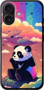 TPU чехол Панда в хмарах для Apple iPhone 16 - 5585b-3709 изображение 