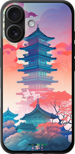 TPU чехол Япония монастырь для Apple iPhone 16 - 5590b-3709 изображение 