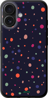 TPU чехол Горошек v2 для Apple iPhone 16 - 5599b-3709 изображение 