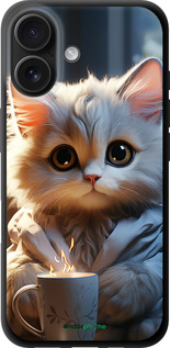 TPU чехол White cat для Apple iPhone 16 - 5646b-3709 изображение 
