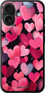 TPU чехол Сердечка 4 для Apple iPhone 16 - 5662b-3709 изображение 