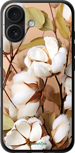 TPU чехол Хлопок для Apple iPhone 16 - 5665b-3709 изображение 