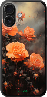 TPU чехол Оранжевые розы для Apple iPhone 16 - 5944b-3709 изображение 