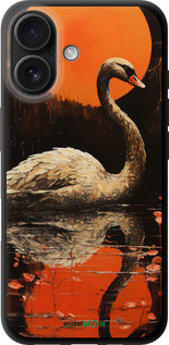 TPU чехол Лебідь для Apple iPhone 16 - 5964b-3709 изображение 