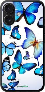 TPU чехол Метелики для Apple iPhone 16 - 6023b-3709 изображение 