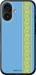 TPU чехол Вышиванка 33 для Apple iPhone 16 - 602b-3709 изображение 