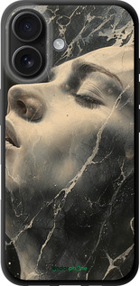 TPU чехол Мраморная женщина для Apple iPhone 16 - 6040b-3709 изображение 