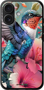 TPU чехол Сказочная колибри для Apple iPhone 16 - 6051b-3709 изображение 