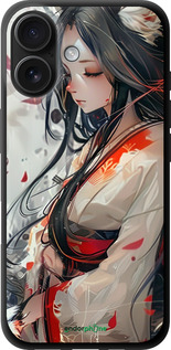 TPU чехол Кицуне для Apple iPhone 16 - 6073b-3709 изображение 