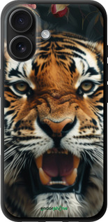 TPU чехол Тигровое величие для Apple iPhone 16 - 6080b-3709 изображение 