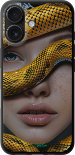 TPU чехол Объятия змеи для Apple iPhone 16 - 6081b-3709 изображение 