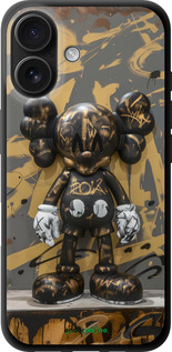TPU чехол Bronze kaws для Apple iPhone 16 - 6097b-3709 изображение 