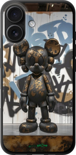 TPU чехол Bronze kaws v2 для Apple iPhone 16 - 6098b-3709 изображение 