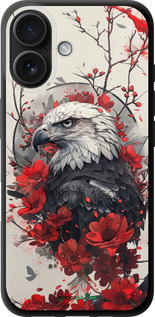 TPU чехол Рубиновый орел для Apple iPhone 16 - 6103b-3709 изображение 