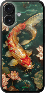 TPU чехол Мелодия Лотоса для Apple iPhone 16 - 6106b-3709 изображение 