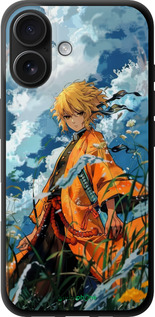 TPU чехол Zenitsu Agatsuma для Apple iPhone 16 - 6117b-3709 изображение 