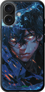 TPU чехол Satoru Gojou для Apple iPhone 16 - 6128b-3709 изображение 