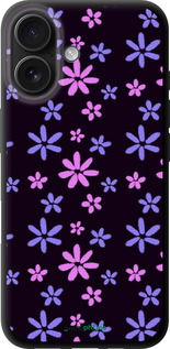 TPU чехол з квітами для Apple iPhone 16 - 6258b-3709 изображение 