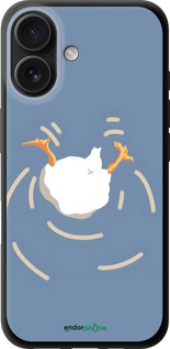 TPU чехол Гусь ныряет для Apple iPhone 16 - 6275b-3709 изображение 
