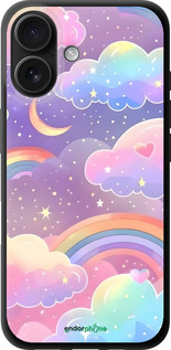 TPU чехол Хмари та веселка для Apple iPhone 16 - 6312b-3709 изображение 