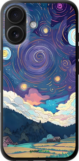 TPU чехол Креативный арт для Apple iPhone 16 - 6322b-3709 изображение 