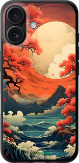 TPU чехол Природа Японії для Apple iPhone 16 - 6327b-3709 изображение 