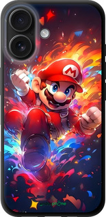 TPU чехол Супер Марио для Apple iPhone 16 - 6342b-3709 изображение 