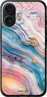 TPU чехол Мрамор красивый для Apple iPhone 16 - 6376b-3709 изображение 