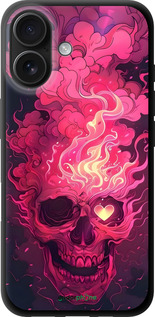 TPU чехол Череп арт для Apple iPhone 16 - 6385b-3709 изображение 