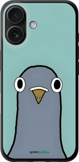 TPU чехол Голубь для Apple iPhone 16 - 6388b-3709 изображение 