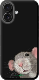 TPU чехол The Peeking Rat для Apple iPhone 16 - 6442b-3709 изображение 
