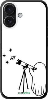 TPU чехол Привидение астроном для Apple iPhone 16 - 6444b-3709 изображение 
