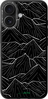 TPU чехол Із зображенням Темних гір для Apple iPhone 16 - 6489b-3709 изображение 