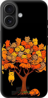 TPU чехол Дерево и котики для Apple iPhone 16 - 6516b-3709 изображение 