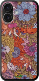 TPU чехол Абстрактні  квіти для Apple iPhone 16 - 6526b-3709 изображение 