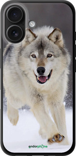 TPU чехол Бегущий волк для Apple iPhone 16 - 826b-3709 изображение 