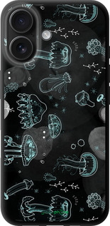 TPU чехол Медузы для Apple iPhone 16 - 906b-3709 изображение 
