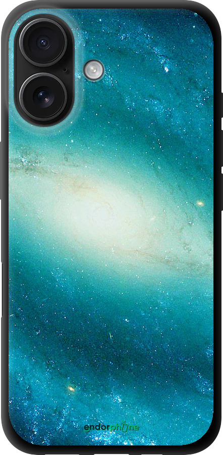 TPU чехол Блакитна галактика для Apple iPhone 16 - 177b-3709 изображение 