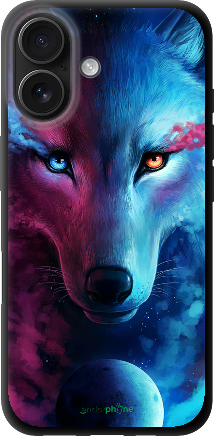 TPU чехол Арт-волк для Apple iPhone 16 - 3999b-3709 изображение 