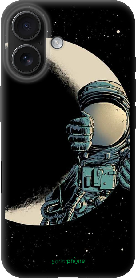 TPU чехол Астронавт для Apple iPhone 16 - 4134b-3709 изображение 
