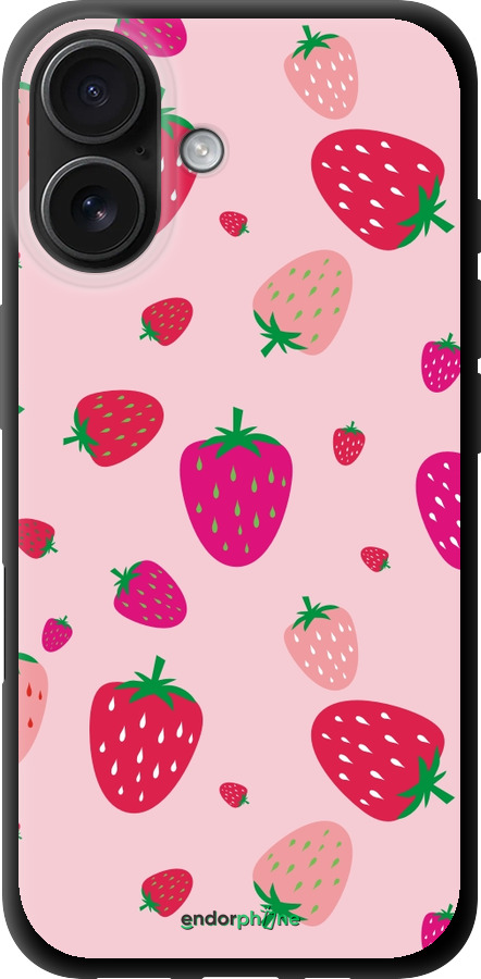 TPU чехол Полунички для Apple iPhone 16 - 4332b-3709 изображение 